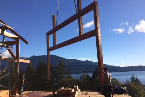 Whytecliff-Bowen-Island-British-Columbia-Construction-Timber